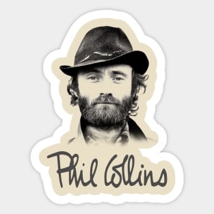 Phil Collins - Vintage Sticker